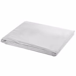 vidaXL Backdrop Cotton without Stand White Studio Photography Screen Background
