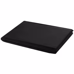 vidaXL Backdrop Cotton without Stand Black Studio Background System Stand