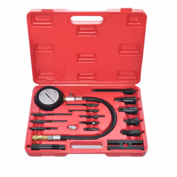 vidaXL 17 Piece Compression Tester Diesel Engine Motor Vehicle Leakage Tool