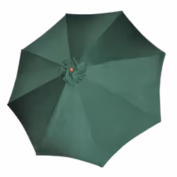 vidaXL Garden Parasol Sunshade Outdoor Umbrella Canopy Patio Sun Shelter Green - Additional view 2