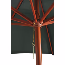 vidaXL Garden Parasol Sunshade Outdoor Umbrella Canopy Patio Sun Shelter Green - Additional view 3