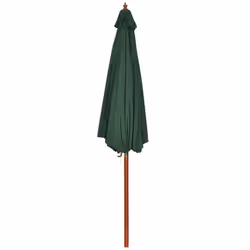 vidaXL Garden Parasol Sunshade Outdoor Umbrella Canopy Patio Sun Shelter Green - Additional view 5