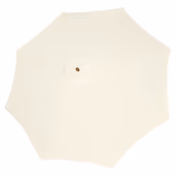 vidaXL Garden Parasol Sunshade Outdoor Umbrella Canopy Sun Shelter Sand White
