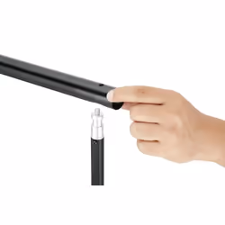 vidaXL Telescopic Background Support System + White Backdrop 3x5m Backdrop - Additional view 7