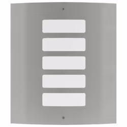 vidaXL 2x Waterproof Wall Lights 60W Stainless Steel Outdoor Garden Patio Lamp