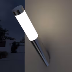 vidaXL 2x Outdoor Wall Lights Stainless Steel Hallway Wall Lamp Garden Light - Additional view 4