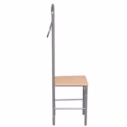 vidaXL 2x Gentleman's Valet Chair Clothes Stand Bedroom Coat Hanger Rack Seat