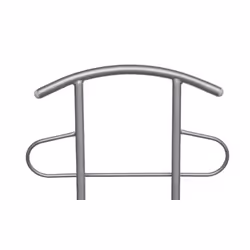 vidaXL 2x Gentleman's Valet Chair Clothes Stand Bedroom Coat Hanger Rack Seat - Additional view 4