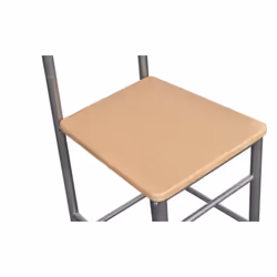 vidaXL 2x Gentleman's Valet Chair Clothes Stand Bedroom Coat Hanger Rack Seat - Additional view 5