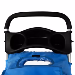 vidaXL Folding Pet Stroller Dog/Cat Travel Carrier Blue Transport Trolley