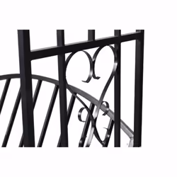 vidaXL Rose Arch with Bench Garden Patio Arbour Pergola Plant Climbing Support - Additional view 4
