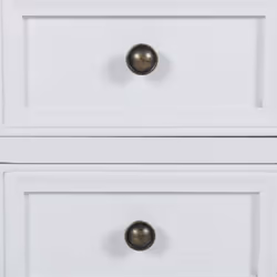 VidaXL 60637 nightstand/bedside table White - Additional view 5