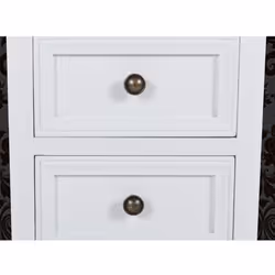 VidaXL 60638 nightstand/bedside table White - Additional view 6