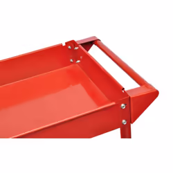 vidaXL 2x Workshop Tool Trolley 100 kg 2 Shelves Garage Transport Carrier Cart - Additional view 2