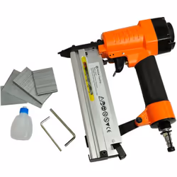 vidaXL 2-in-1 Pneumatic Air Powered Nailer Stapler Nail Gun Decorating Tool - Additional view 4
