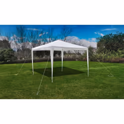 vidaXL Pyramid-Roof Garden Gazebo Pavilion 3x3m Outdoor Canopy Gazebo Marquee