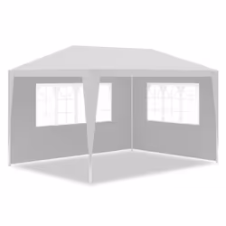 vidaXL Party Tent 3x4m with 4 Walls White Patio Garden Gazebo Marquee Pavilion
