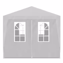 vidaXL Party Tent 3x6m with 6 Walls White Patio Garden Gazebo Marquee Pavilion