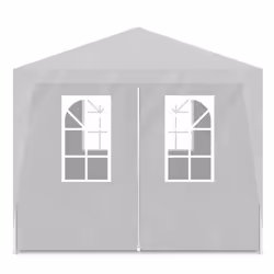 vidaXL Party Tent 3x9m with 8 Walls White Patio Garden Gazebo Marquee Pavilion