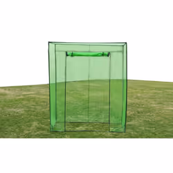 Garden Greenhouse PVC Cover Walk in Green Shade Plant Hot House Storage 1.7x2m - Additional view 2