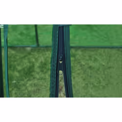 Garden Greenhouse PVC Cover Walk in Green Shade Plant Hot House Storage 0.9x2.4m