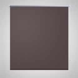 Roller Blind Blackout 80x175cm Coffee Daynight Window Blinds Sunscreen Quality