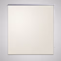 Roller Blind Blackout 120x175cm Cream Daynight Window Blinds Sunscreen Quality