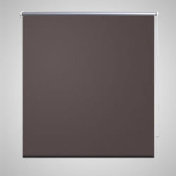 Roller Blind Blackout 120x175cm Coffee Daynight Window Blinds Sunscreen Quality