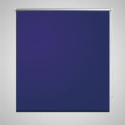 vidaXL Roller Blind Blackout 140x175cm Marine Window Curtain Shade Sunscreen