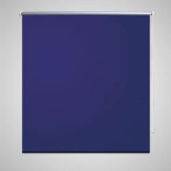 vidaXL Roller Blind Blackout 160x175cm Marine Window Curtain Shade Sunscreen