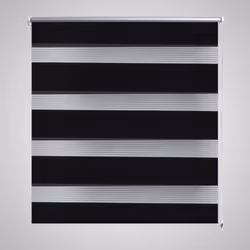 Roller Blind Blackout 60x120cm Black Daynight Window Blinds Sunscreen Quality