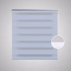 Roller Blind Blackout 120x230cm White Daynight Sunscreen Quality Window Blinds - Additional view 2