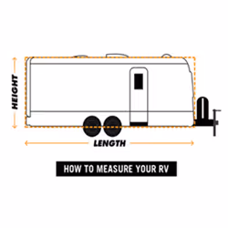 vidaXL Caravan Cover Grey M Indoor Outdoor Trailer Camper Car Protection Cover - Additional view 6