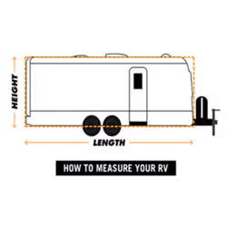 vidaXL Caravan Cover Outdoor Trailer Vehicle Camper Car Protection Set Grey - l