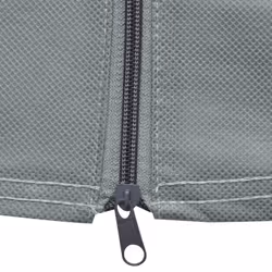 vidaXL Caravan Cover Outdoor Trailer Vehicle Camper Car Protection Set Grey - l - Additional view 4