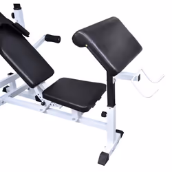 vidaXL Weight Multi Bench Universal Gym Exercise Training Fitness Station