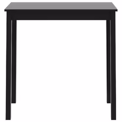 vidaXL Bar Table MDF Black 115x55x107cm Home Kitchen Dining Room Furniture - Additional view 2