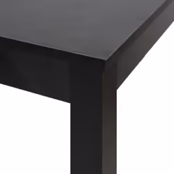 vidaXL Bar Table MDF Black 115x55x107cm Home Kitchen Dining Room Furniture - Additional view 4