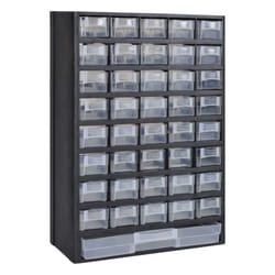 vidaXL 41-Drawer Plastic Storage Cabinet Tool Box Transport Carrier Organiser