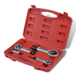 4pc Nut Splitter Cracker Remover Extractor Tool Set 9-27mm Rounded Nut Removal