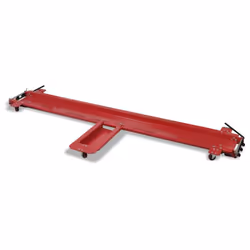 vidaXL Motorcycle Dolly Red Motorbike Stand Car Parking Mover Scooter Centre