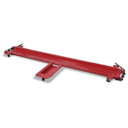 vidaXL Motorcycle Dolly Red Motorbike Stand Car Parking Mover Scooter Centre