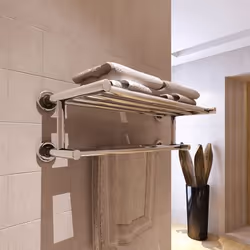 VidaXL 140334 towel holder/ring Wall-mounted Stainless steel