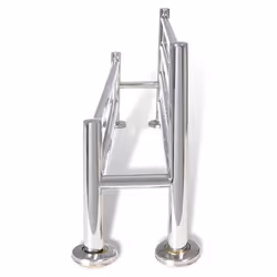 VidaXL 140334 towel holder/ring Wall-mounted Stainless steel - Additional view 5
