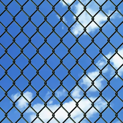 vidaXL Chain Fence 1.5x15m Green Garden Patio Wire Mesh Panel Fencing Barrier