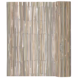 vidaXL Bamboo fence 100x400cm Outdoor Garden Barrier Panel Privacy Divider