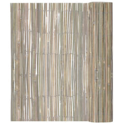 vidaXL Bamboo fence 100x400cm Outdoor Garden Barrier Panel Privacy Divider