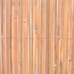 vidaXL Bamboo fence 100x400cm Outdoor Garden Barrier Panel Privacy Divider