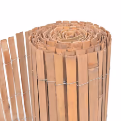 vidaXL Bamboo fence 100x400cm Outdoor Garden Barrier Panel Privacy Divider - Additional view 4