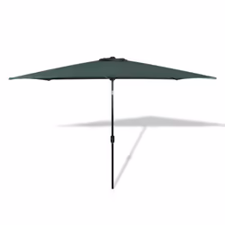 vidaXL Garden Parasol Sunshade Outdoor Umbrella Patio Canopy Green Rectangular